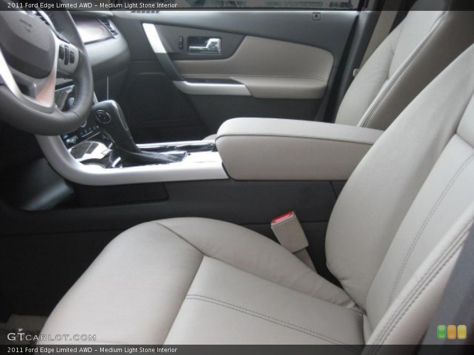 Medium Light Stone Interior Photo for the 2011 Ford Edge Limited AWD #40086035