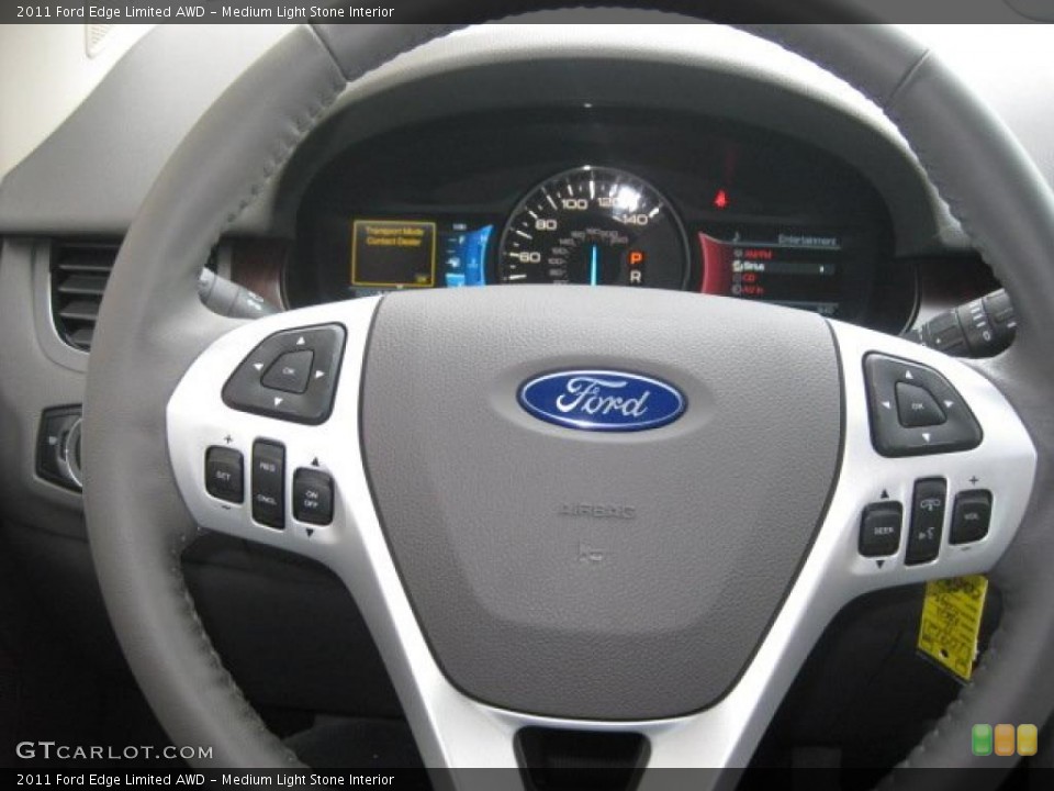Medium Light Stone Interior Controls for the 2011 Ford Edge Limited AWD #40086051