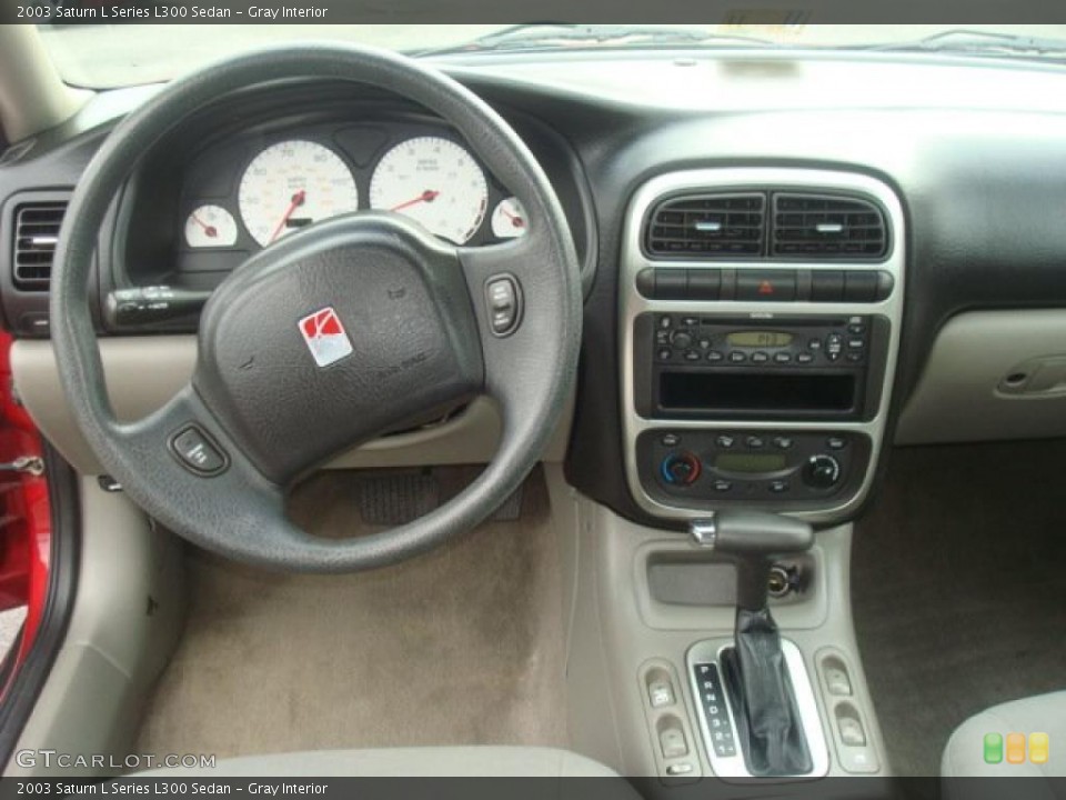 Gray Interior Dashboard for the 2003 Saturn L Series L300 Sedan #40086223