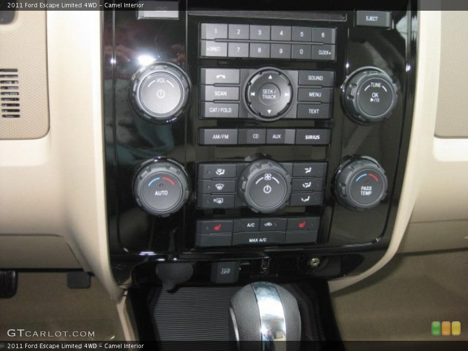 Camel Interior Controls for the 2011 Ford Escape Limited 4WD #40086467