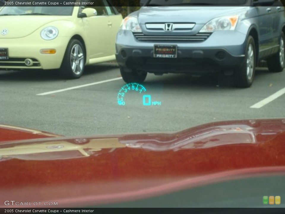 Cashmere Interior Gauges for the 2005 Chevrolet Corvette Coupe #40086631