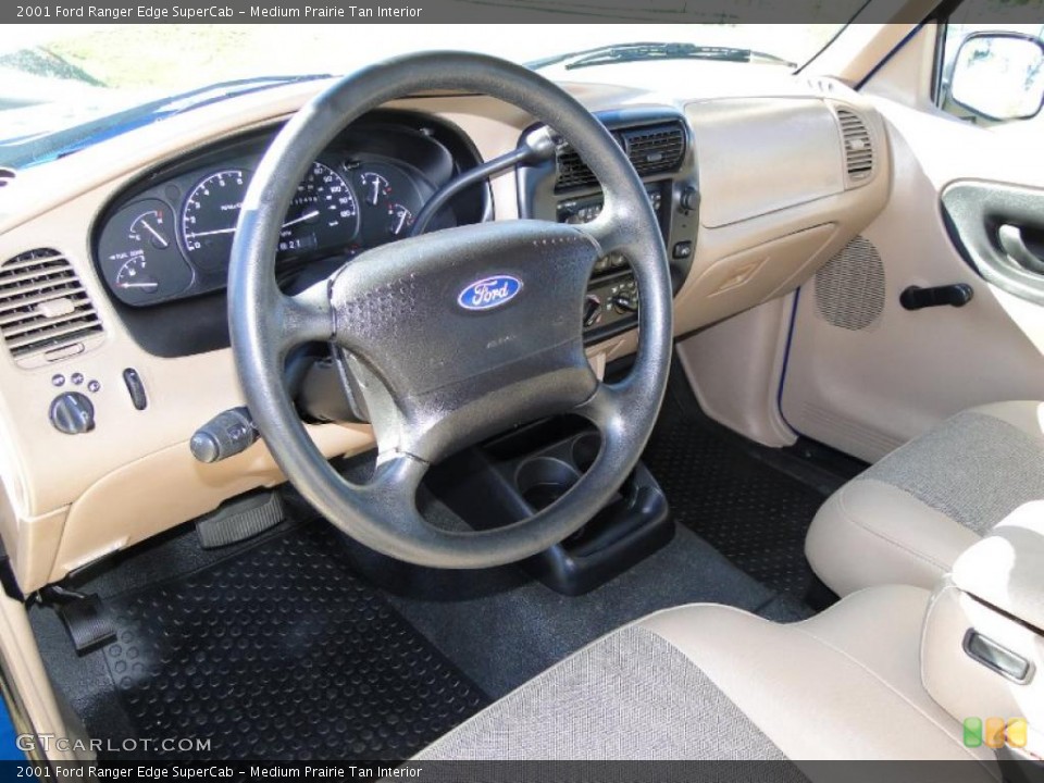 Medium Prairie Tan Interior Prime Interior for the 2001 Ford Ranger Edge SuperCab #40086991