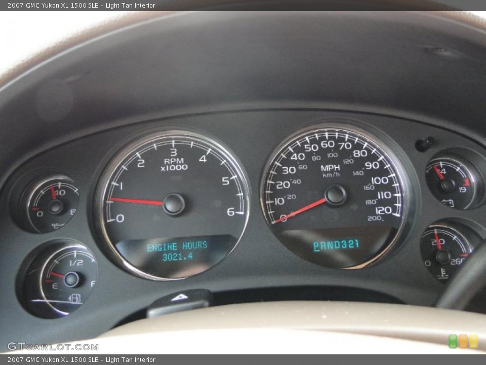 Light Tan Interior Gauges for the 2007 GMC Yukon XL 1500 SLE #40088355