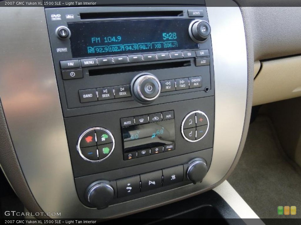 Light Tan Interior Controls for the 2007 GMC Yukon XL 1500 SLE #40088431