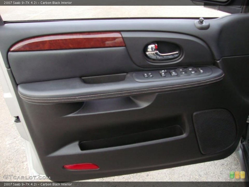 Carbon Black Interior Door Panel for the 2007 Saab 9-7X 4.2i #40088731