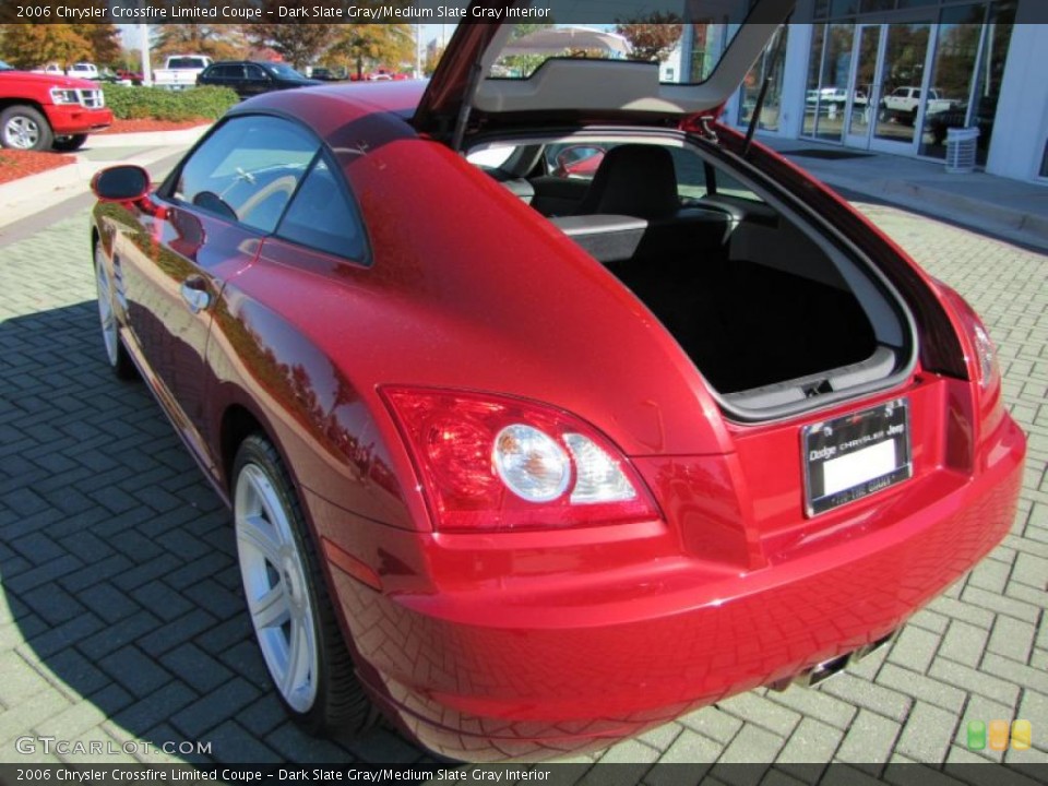 Dark Slate Gray/Medium Slate Gray Interior Trunk for the 2006 Chrysler Crossfire Limited Coupe #40089631