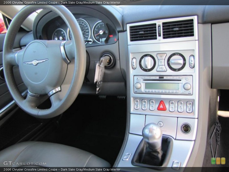 Dark Slate Gray/Medium Slate Gray Interior Transmission for the 2006 Chrysler Crossfire Limited Coupe #40089675