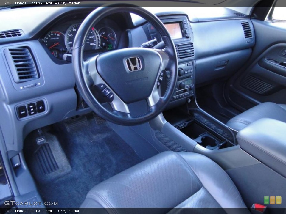 Gray Interior Prime Interior for the 2003 Honda Pilot EX-L 4WD #40089735