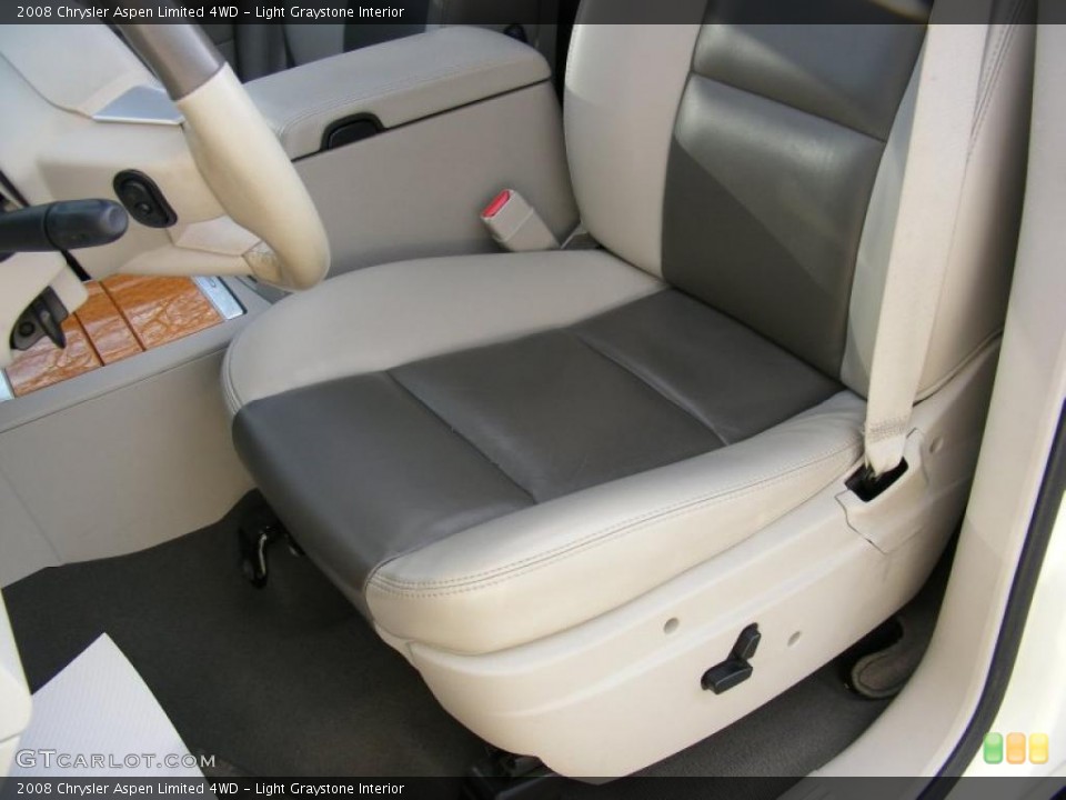 Light Graystone Interior Photo for the 2008 Chrysler Aspen Limited 4WD #40090407