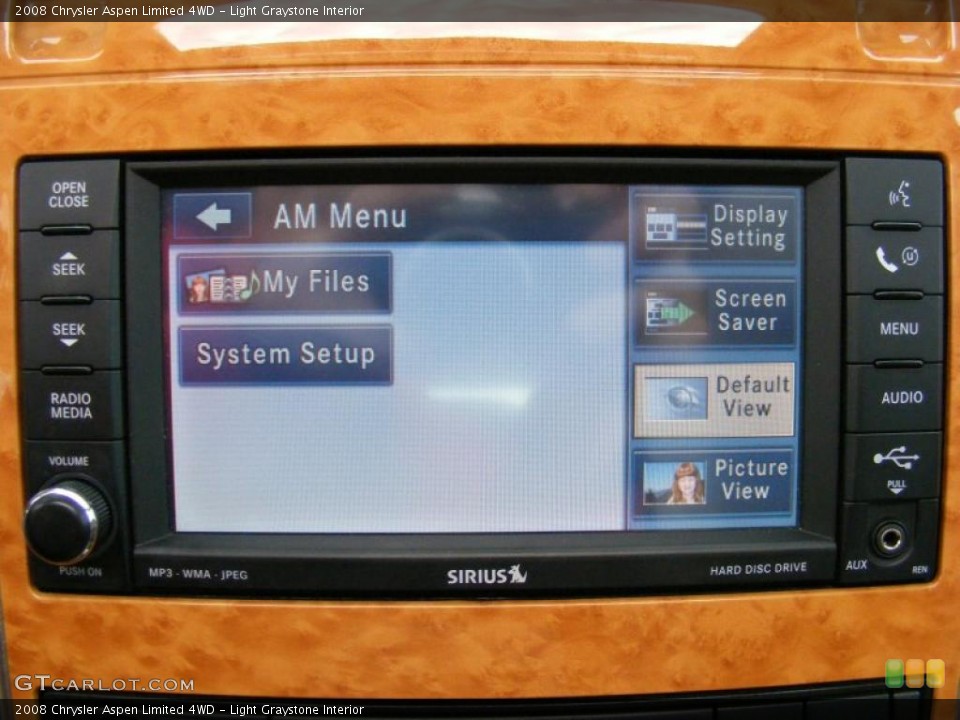Light Graystone Interior Controls for the 2008 Chrysler Aspen Limited 4WD #40090579