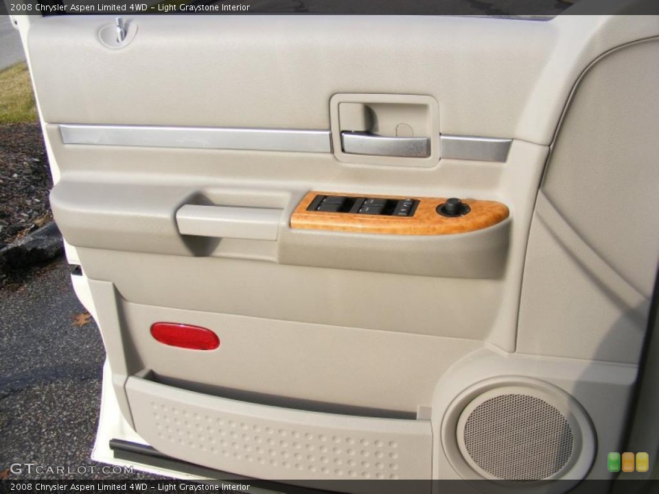 Light Graystone Interior Door Panel for the 2008 Chrysler Aspen Limited 4WD #40090623
