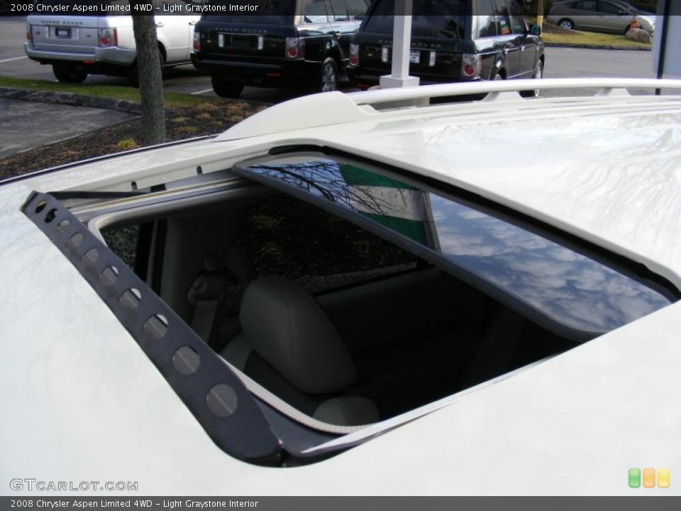 Light Graystone Interior Sunroof for the 2008 Chrysler Aspen Limited 4WD #40090727
