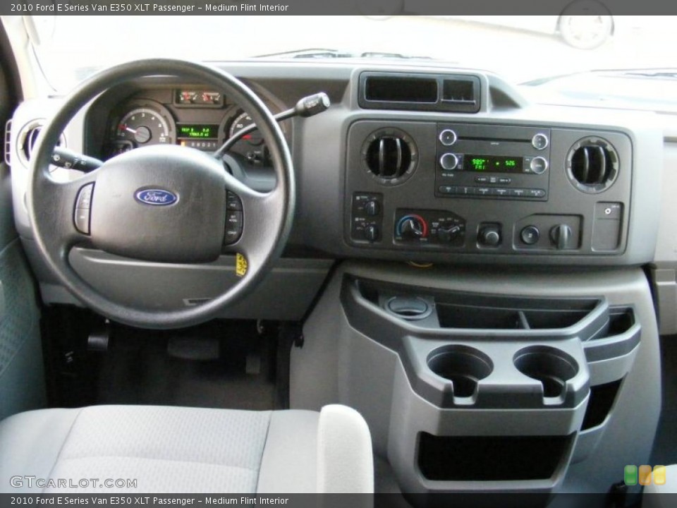 Medium Flint Interior Dashboard for the 2010 Ford E Series Van E350 XLT Passenger #40093471