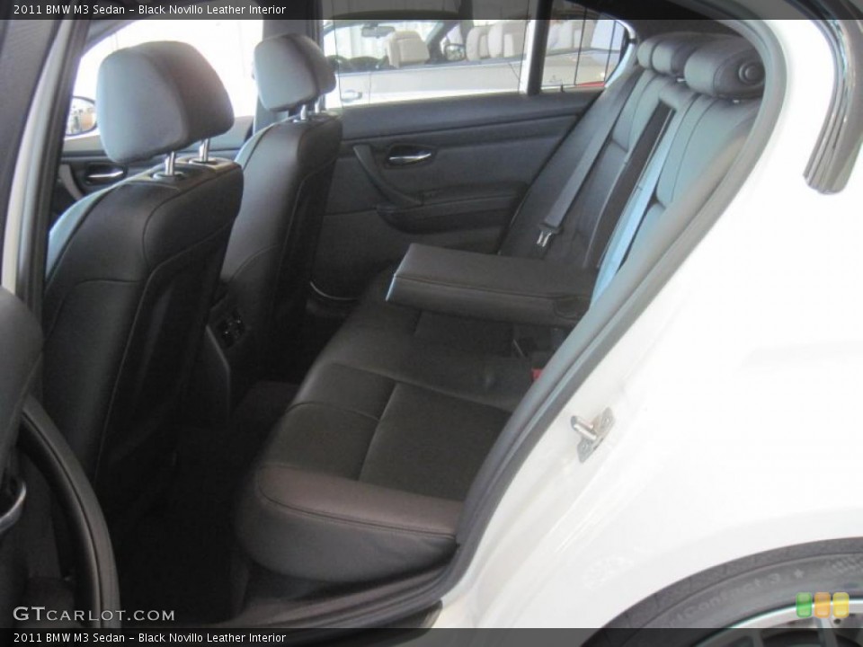 Black Novillo Leather Interior Photo for the 2011 BMW M3 Sedan #40094195