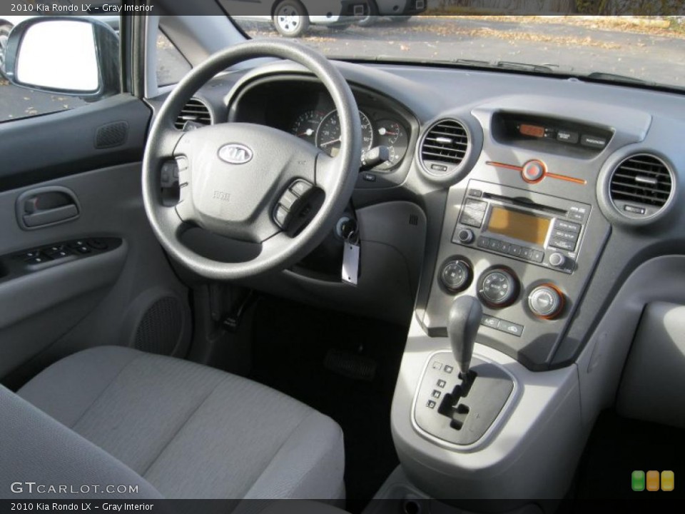 Gray Interior Dashboard for the 2010 Kia Rondo LX #40094839