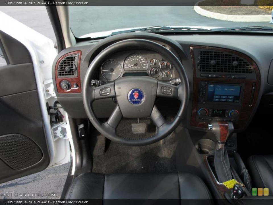 Carbon Black 2009 Saab 9-7X Interiors