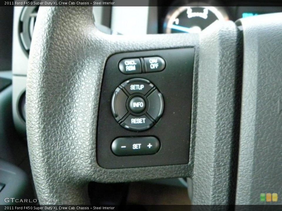 Steel Interior Controls for the 2011 Ford F450 Super Duty XL Crew Cab Chassis #40096687
