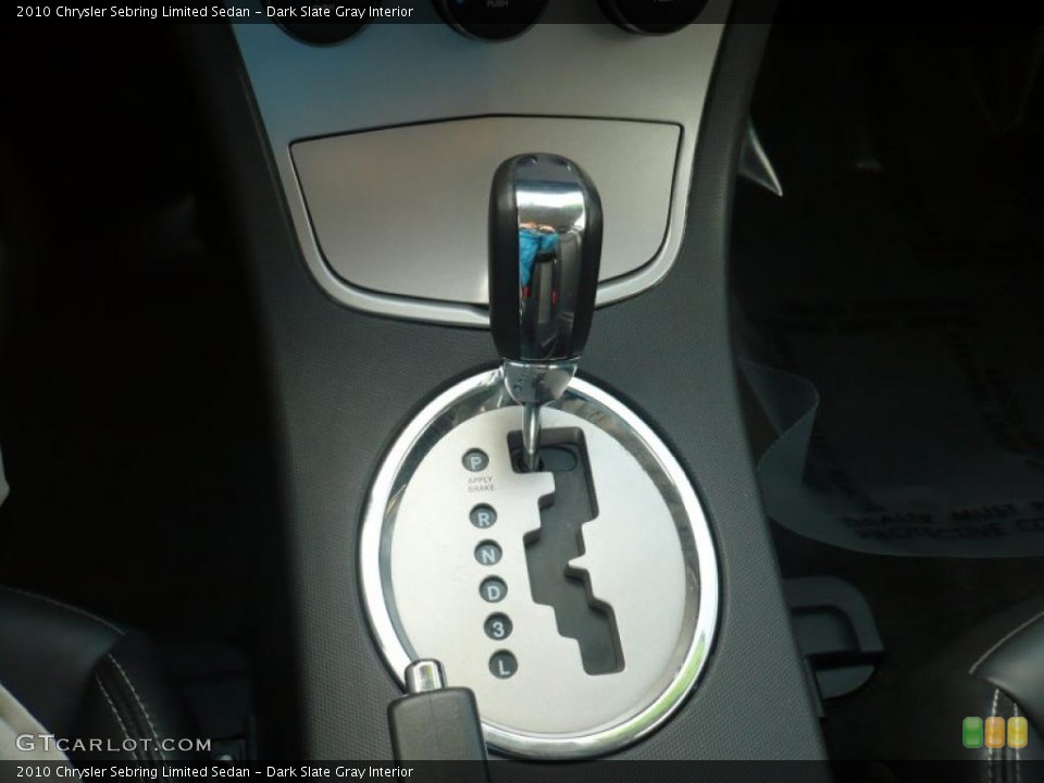 Dark Slate Gray Interior Transmission for the 2010 Chrysler Sebring Limited Sedan #40100775