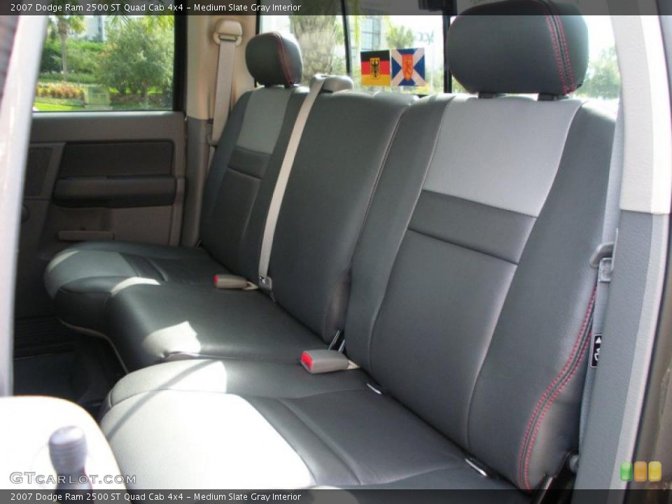 Medium Slate Gray Interior Photo for the 2007 Dodge Ram 2500 ST Quad Cab 4x4 #40101711