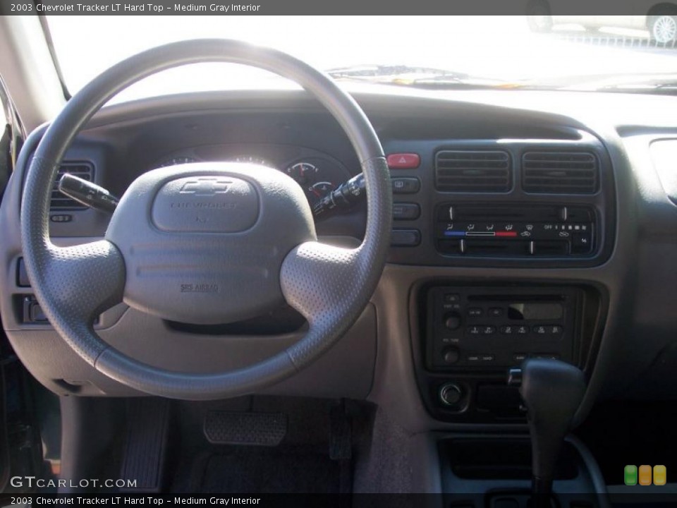 Medium Gray Interior Dashboard for the 2003 Chevrolet Tracker LT Hard Top #40105583
