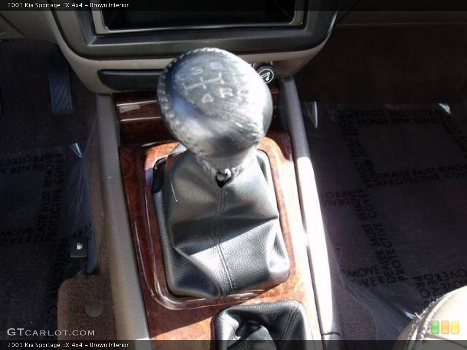 Brown Interior Transmission for the 2001 Kia Sportage EX 4x4 #40105731
