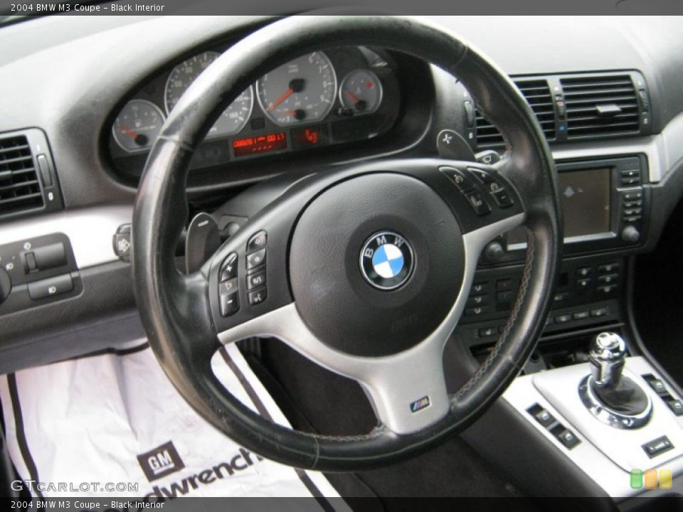 Black Interior Dashboard for the 2004 BMW M3 Coupe #40106059