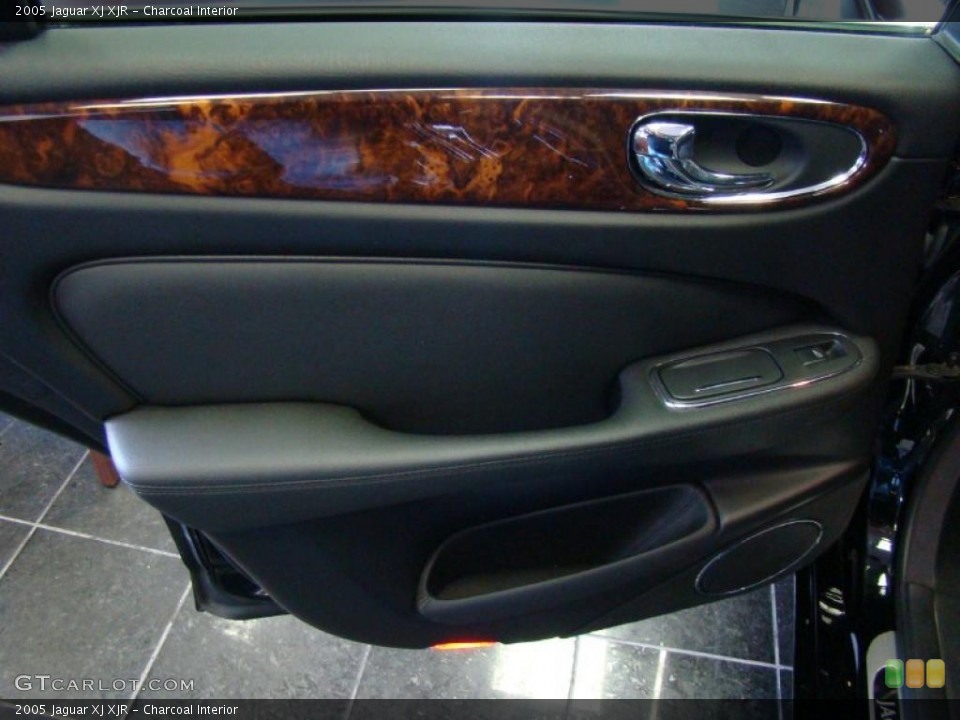 Charcoal Interior Door Panel for the 2005 Jaguar XJ XJR #40107623