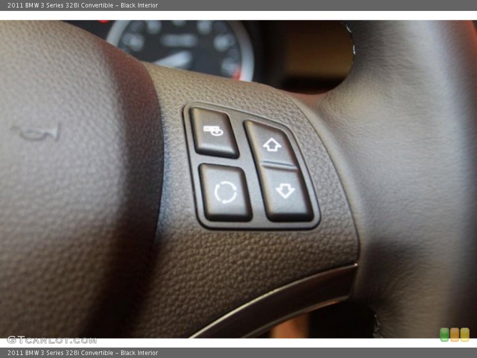 Black Interior Controls for the 2011 BMW 3 Series 328i Convertible #40108483