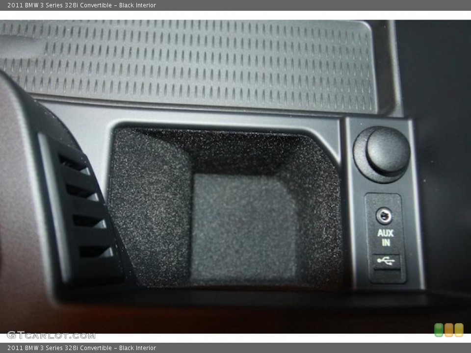 Black Interior Controls for the 2011 BMW 3 Series 328i Convertible #40108543