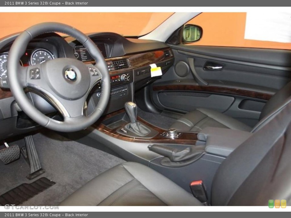Black Interior Prime Interior for the 2011 BMW 3 Series 328i Coupe #40108647