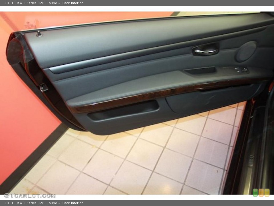 Black Interior Door Panel for the 2011 BMW 3 Series 328i Coupe #40108731