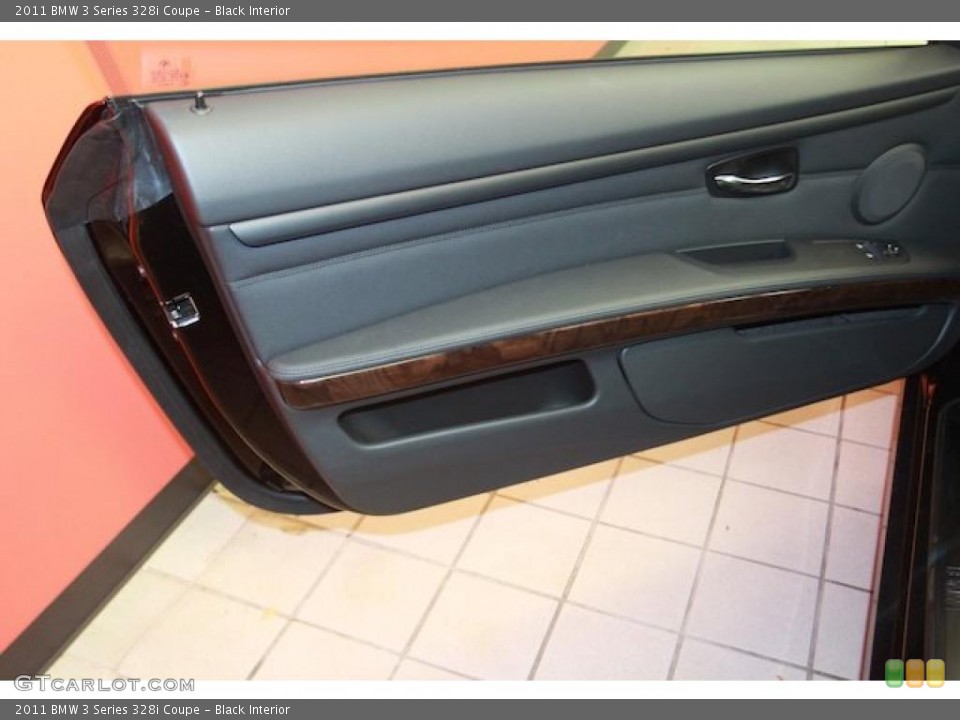 Black Interior Door Panel for the 2011 BMW 3 Series 328i Coupe #40109063