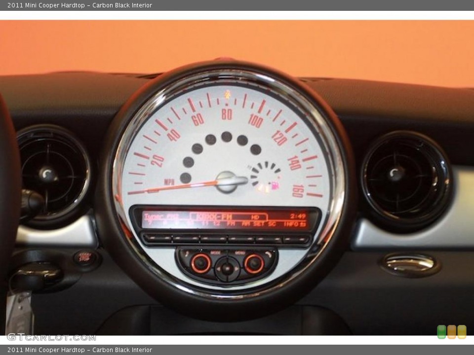 Carbon Black Interior Gauges for the 2011 Mini Cooper Hardtop #40110999