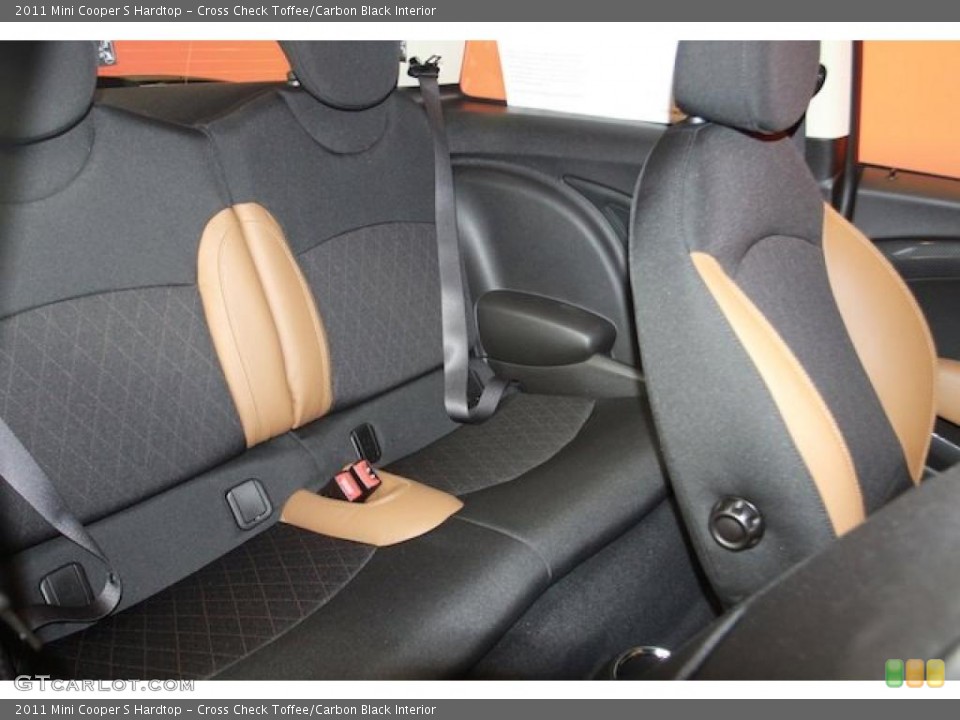 Cross Check Toffee/Carbon Black Interior Photo for the 2011 Mini Cooper S Hardtop #40111895