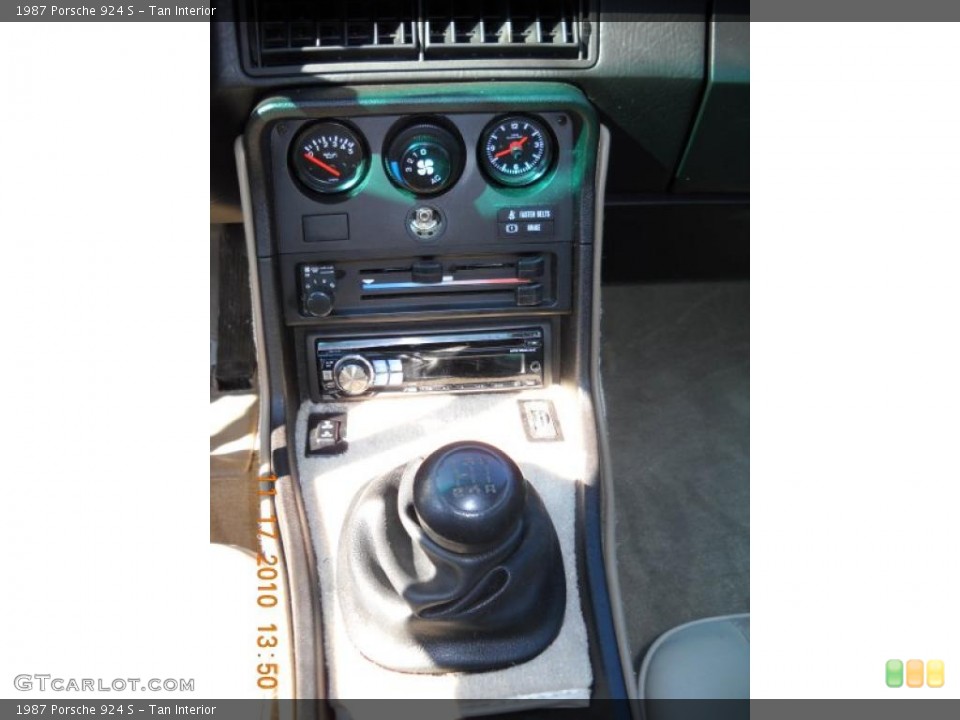 Tan Interior Transmission for the 1987 Porsche 924 S #40112843