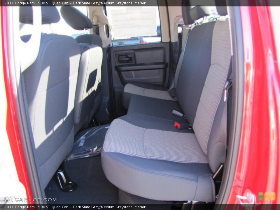 Dark Slate Gray/Medium Graystone Interior Photo for the 2011 Dodge Ram 1500 ST Quad Cab #40113671