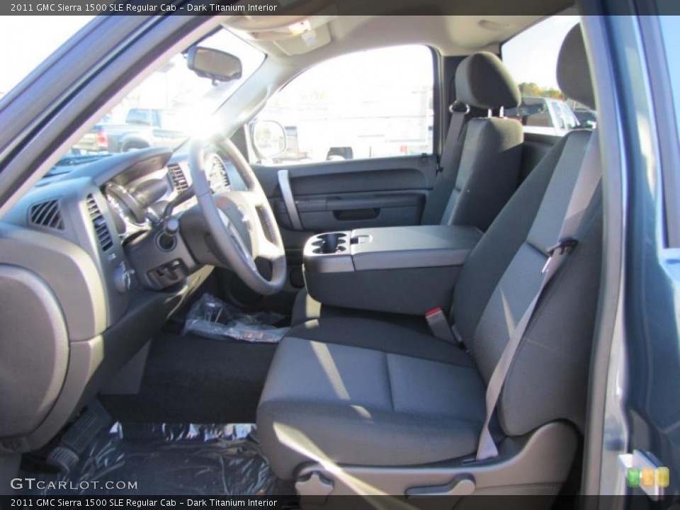 Dark Titanium Interior Photo for the 2011 GMC Sierra 1500 SLE Regular Cab #40114267