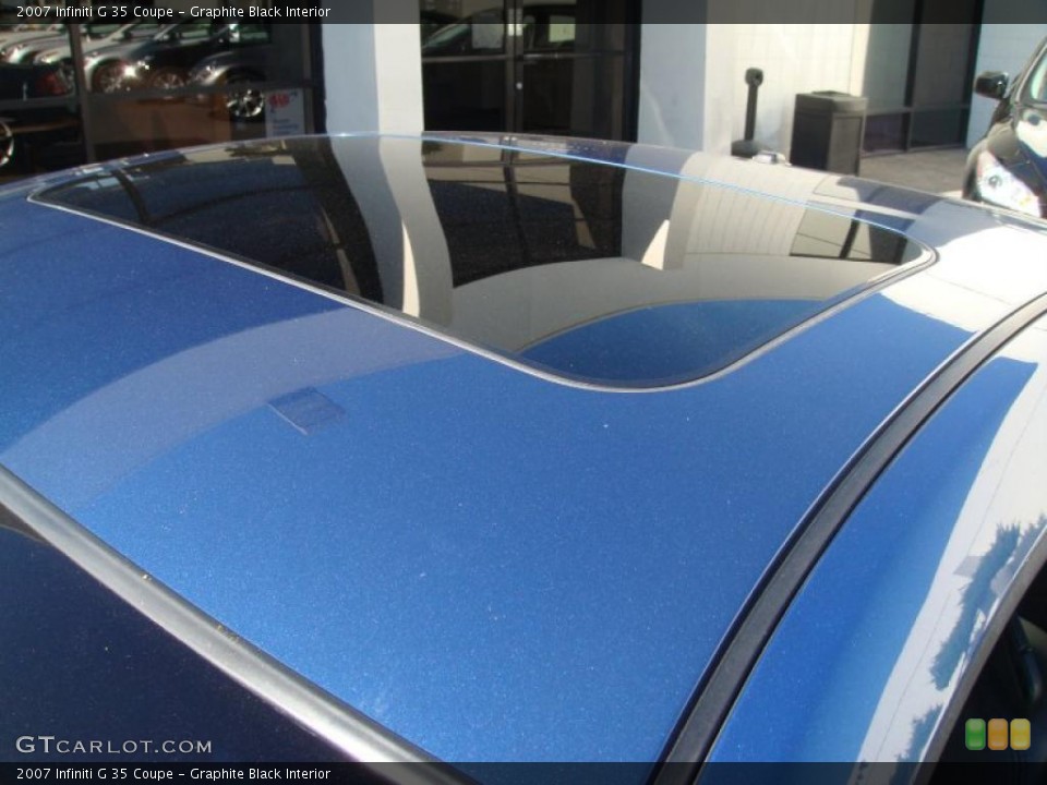Graphite Black Interior Sunroof for the 2007 Infiniti G 35 Coupe #40114823