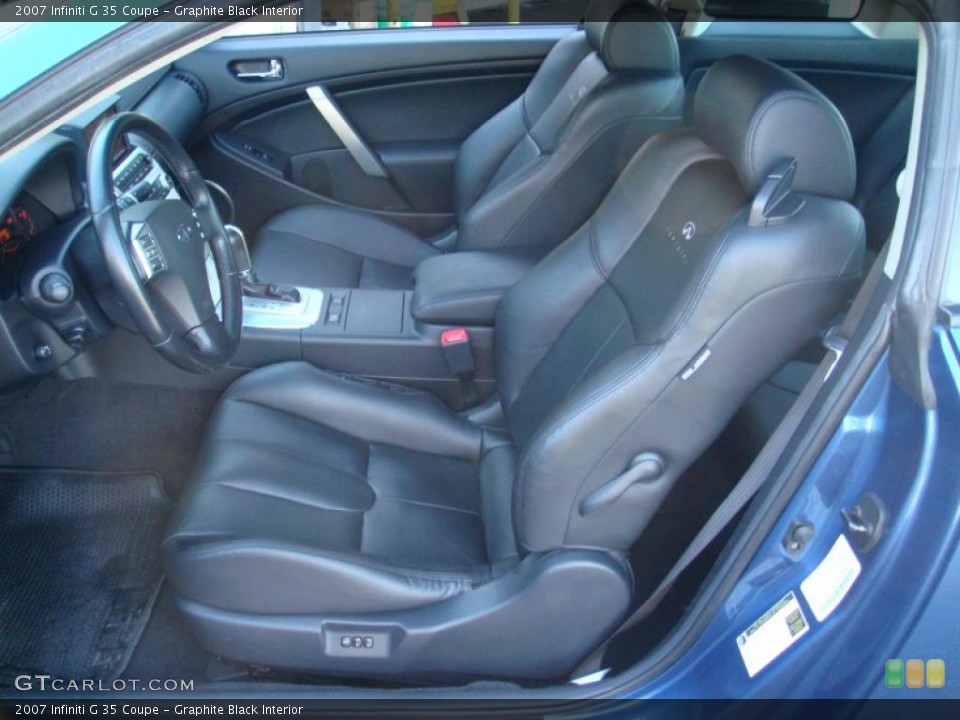 Graphite Black Interior Photo for the 2007 Infiniti G 35 Coupe #40114947