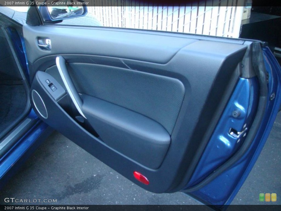 Graphite Black Interior Door Panel for the 2007 Infiniti G 35 Coupe #40114991