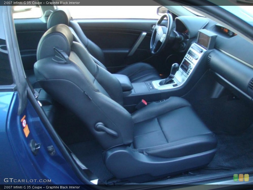 Graphite Black Interior Photo for the 2007 Infiniti G 35 Coupe #40115007