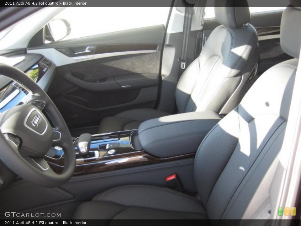 Black Interior Photo for the 2011 Audi A8 4.2 FSI quattro #40118531