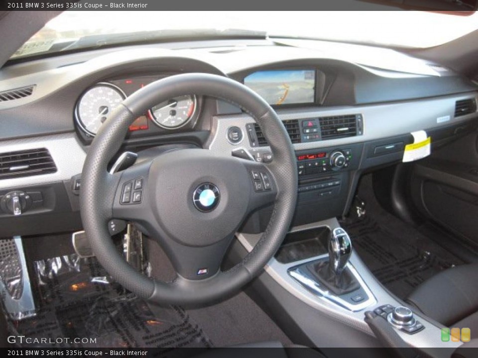 Black Interior Dashboard for the 2011 BMW 3 Series 335is Coupe #40118587