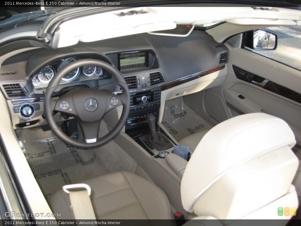 Almond/Mocha Interior Prime Interior for the 2011 Mercedes-Benz E 350 Cabriolet #40118851