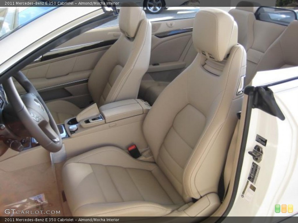 Almond/Mocha Interior Photo for the 2011 Mercedes-Benz E 350 Cabriolet #40118958