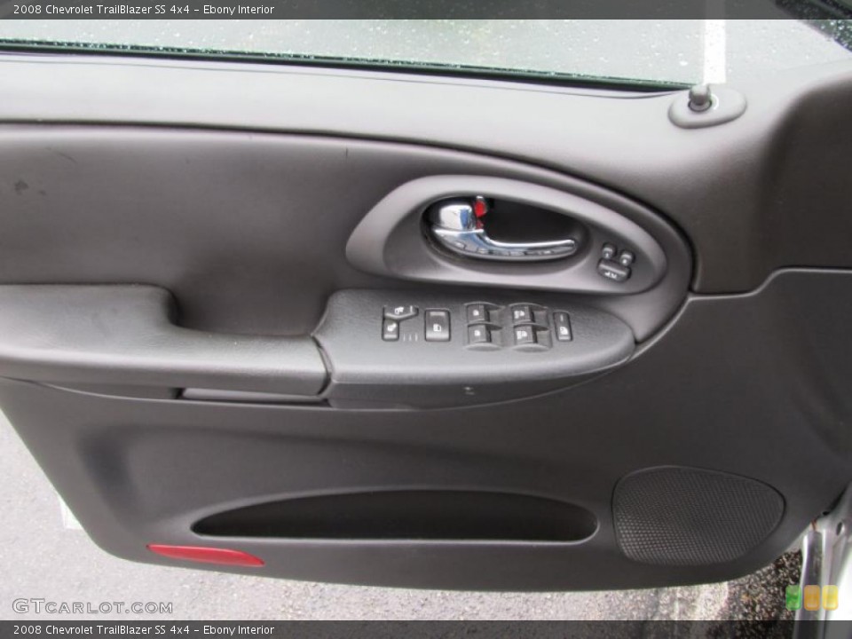 Ebony Interior Door Panel for the 2008 Chevrolet TrailBlazer SS 4x4 #40120303