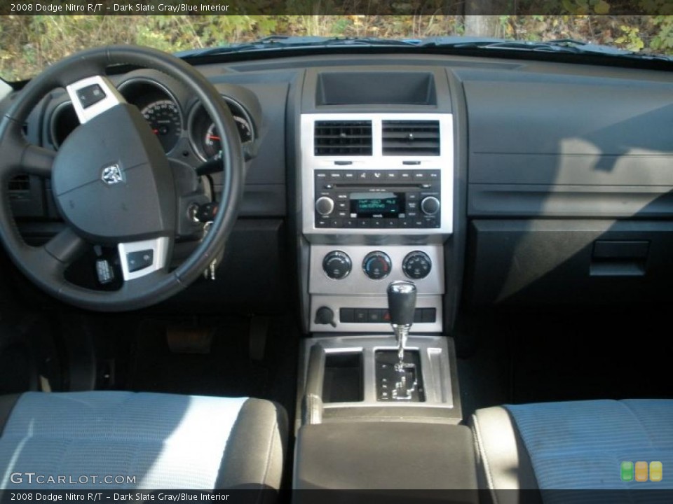 Dark Slate Gray/Blue 2008 Dodge Nitro Interiors