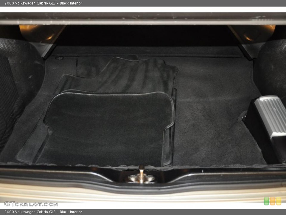 Black Interior Trunk for the 2000 Volkswagen Cabrio GLS #40121131