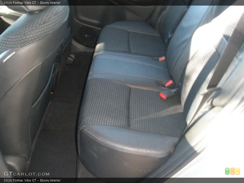 Ebony Interior Photo for the 2010 Pontiac Vibe GT #40121355