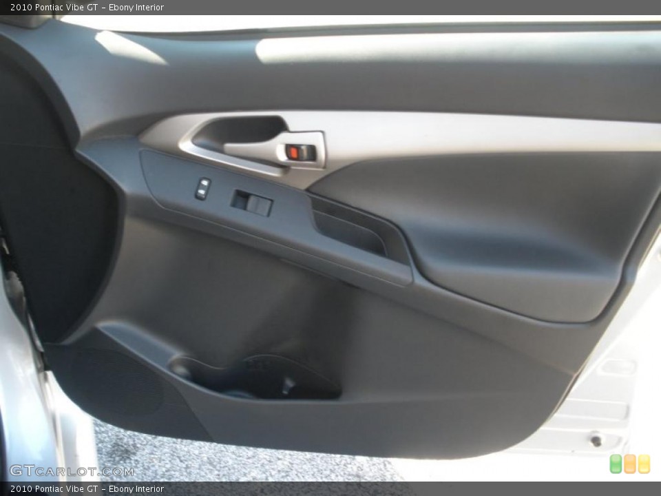 Ebony Interior Door Panel for the 2010 Pontiac Vibe GT #40121427